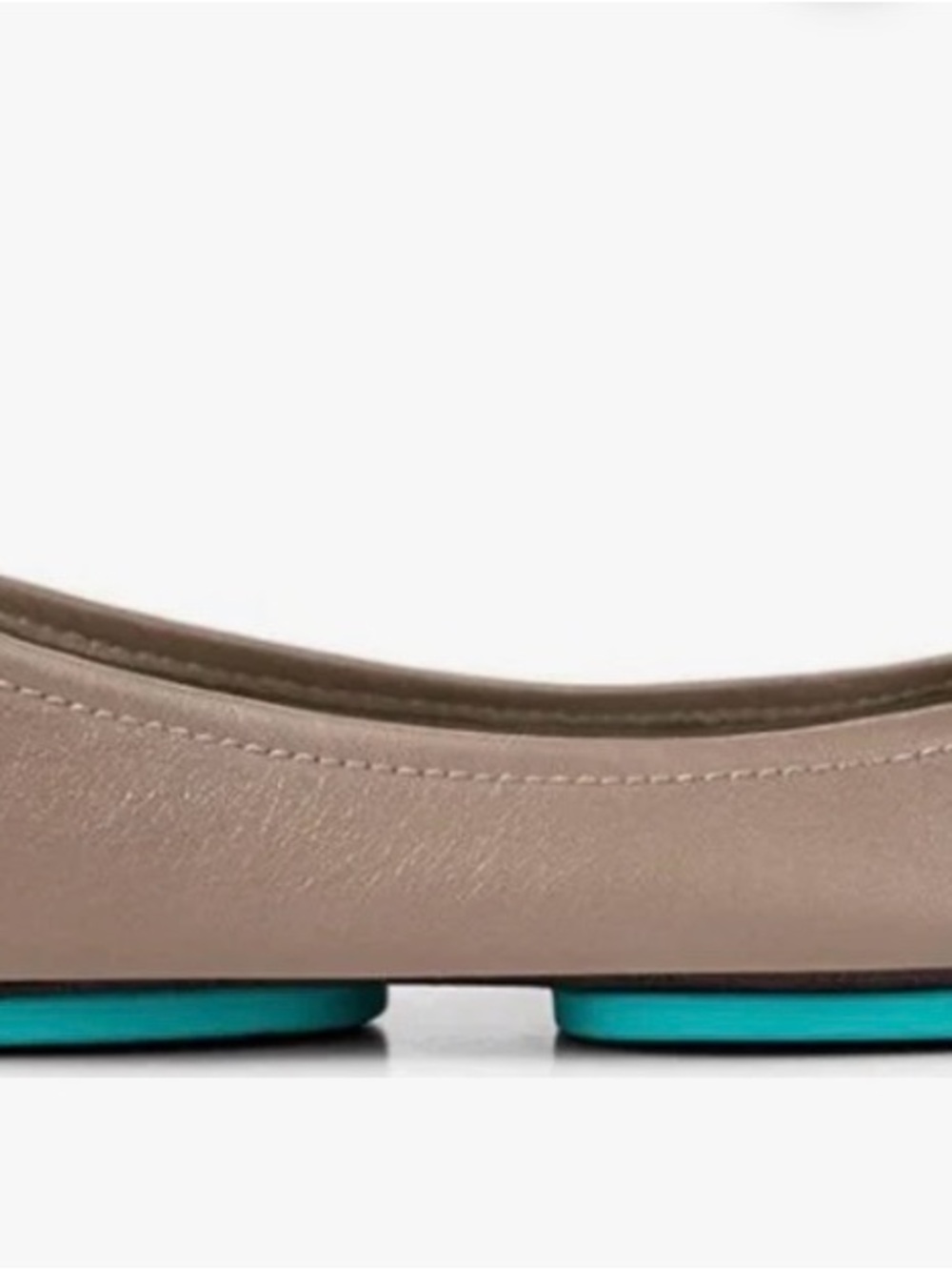 Tieks by Gavrieli Women's Taupe Italian Leather Ballet Flats Size 9